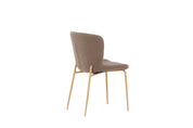 Modesto Matstol Bouclé, Mocca 2-Pack