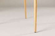Modesto Matstol Bouclé, Mocca 2-Pack