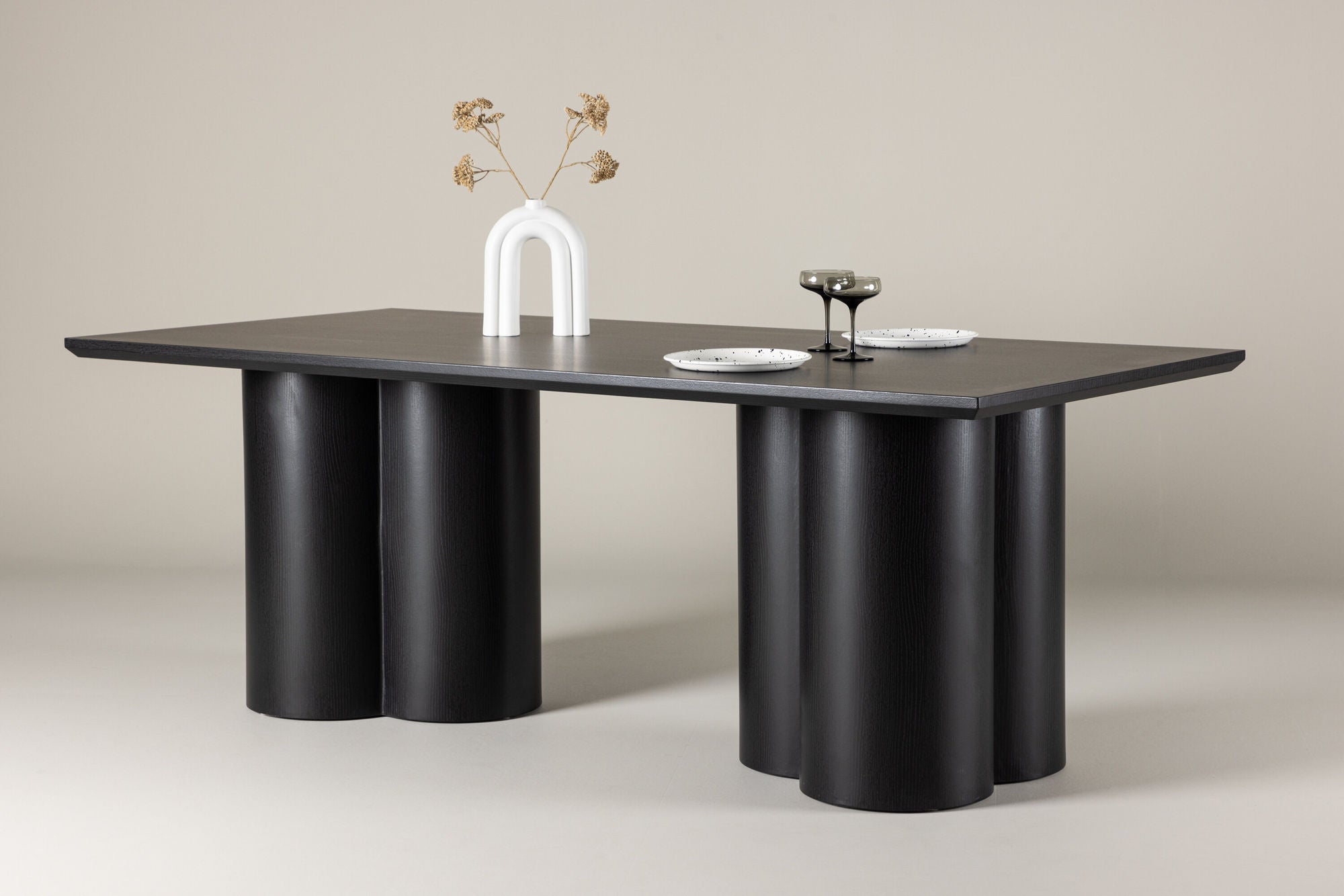 Ester Matbord 100x210cm, Svart