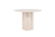 Ester Matbord Ø110, Beige