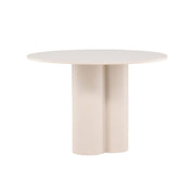 Ester Matbord Ø110, Beige
