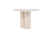 Ester Matbord Ø110, Beige