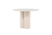 Ester Matbord Ø110, Beige