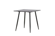Sanne Matbord 75x75, Svart
