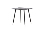 Sanne Matbord 75x75, Svart