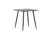 Sanne Matbord 75x75, Svart