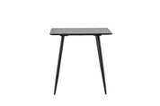 Sanne Matbord 75x75, Svart
