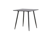 Sanne Matbord 75x75, Svart