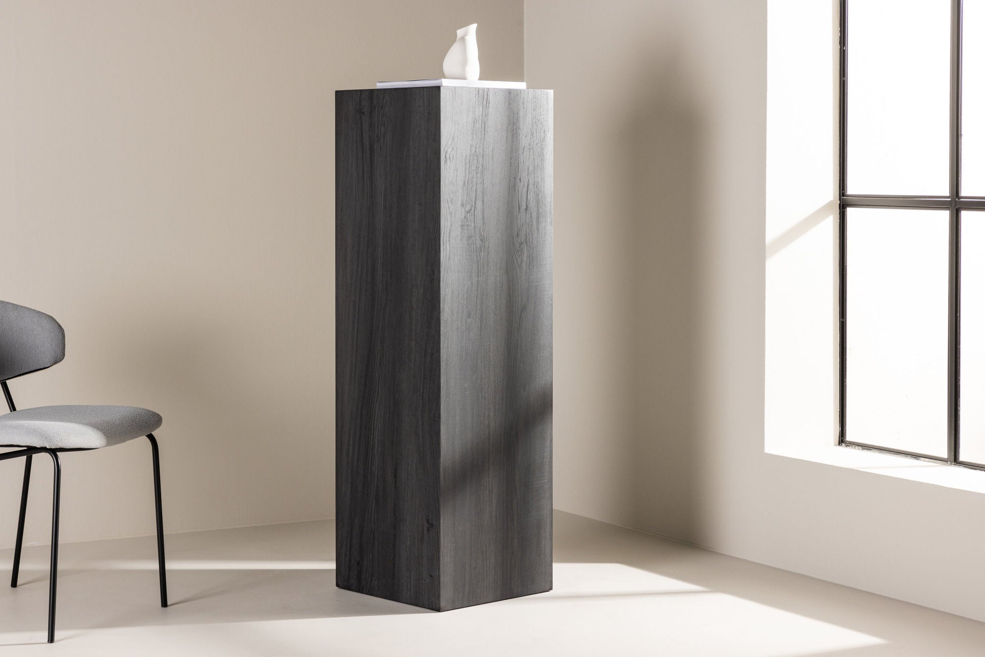 Ramsvik Piedestal 130cm, Svart