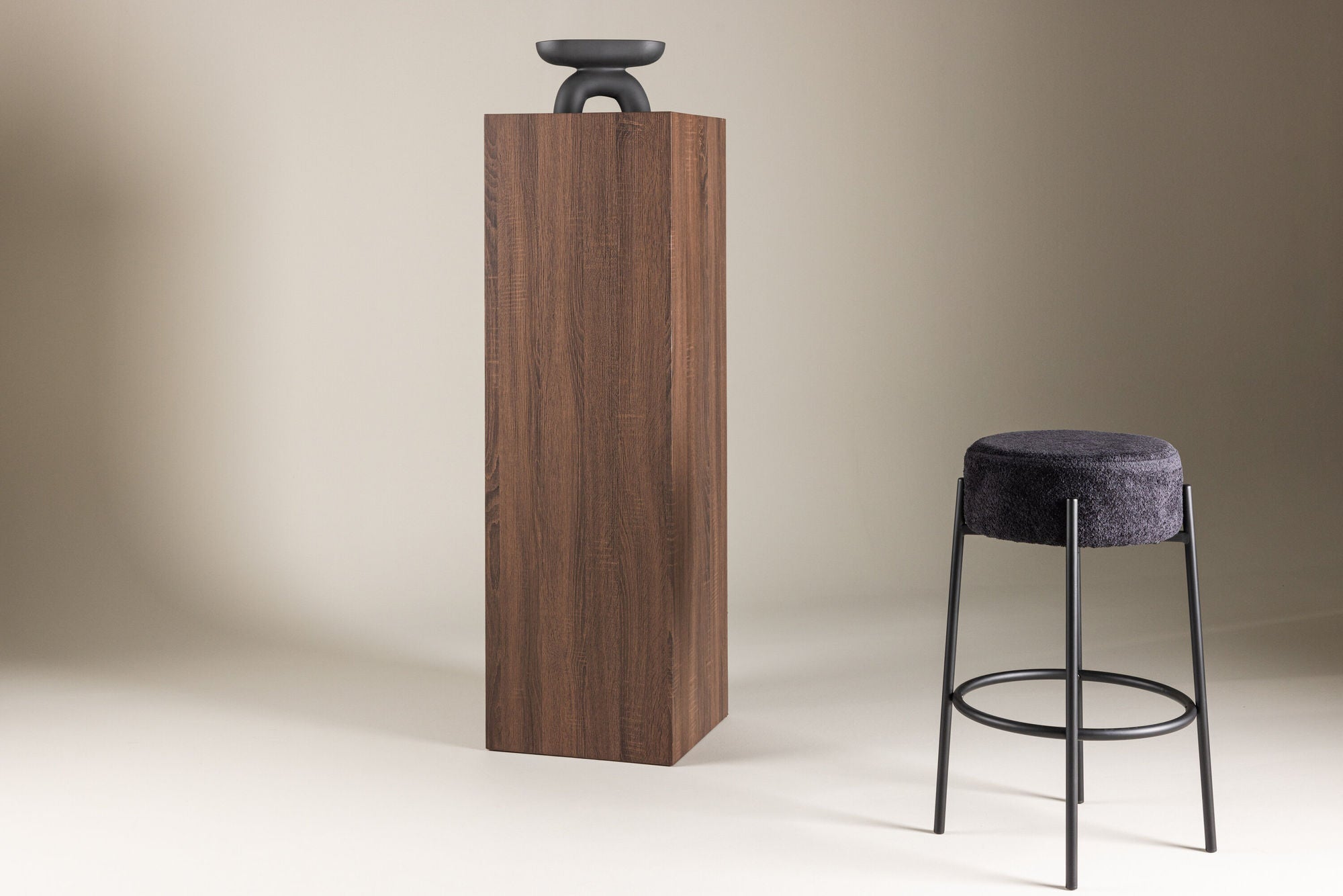 Ramsvik Piedestal 130cm, Valnöt
