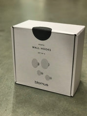 PONTO Väggkrok Lily White, 4-Pack