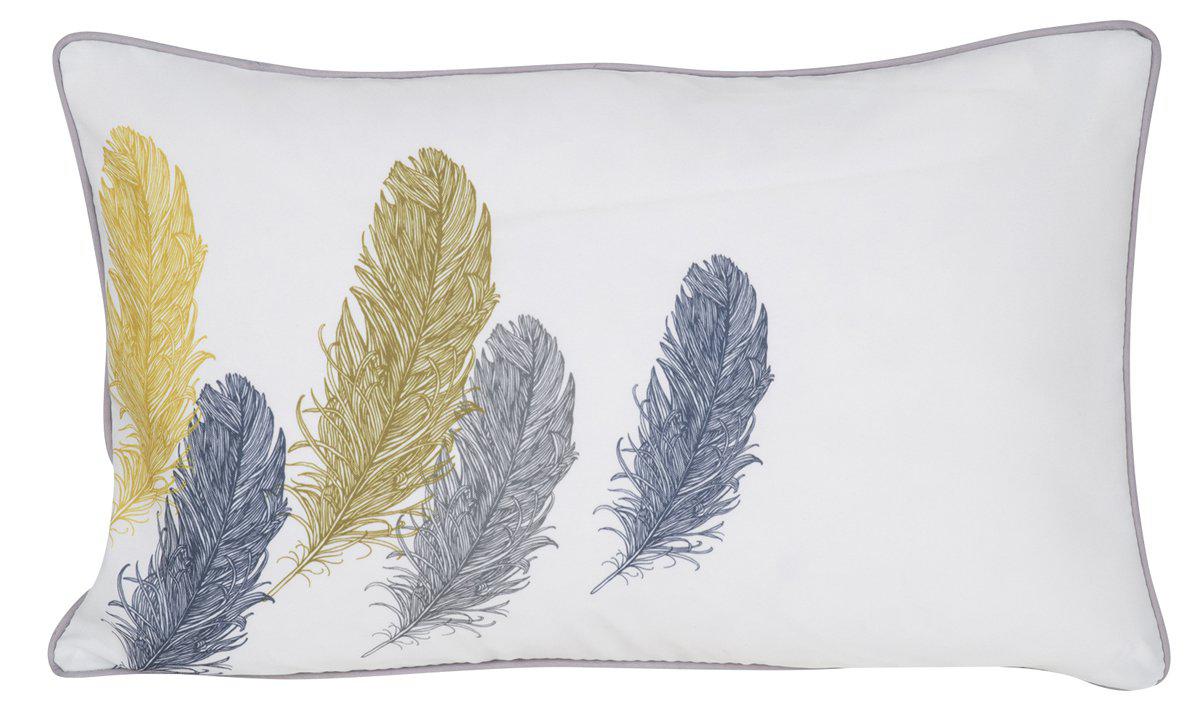 Nadine Kuddfodral Gul 30x50cm