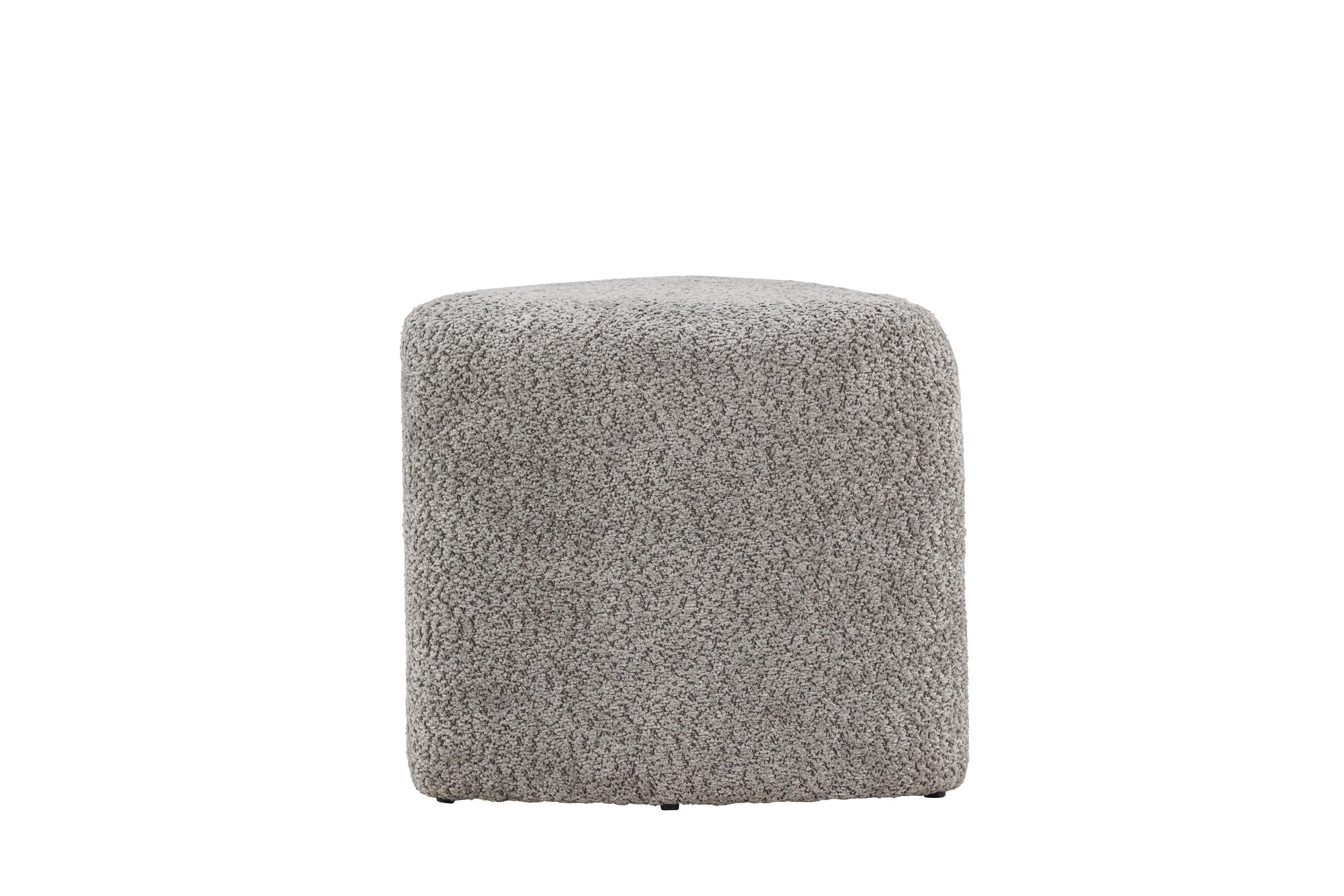 Peg Sittpuff Bouclé, Grå