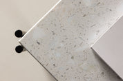 Naemi Soffbord Terrazzo, Vit