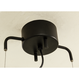 MOLEKYL taklampa L58, svart/rök