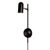 Vägglampa Swan Svart
