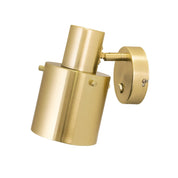 Vägglampa Clark 1 Borstad Mässing