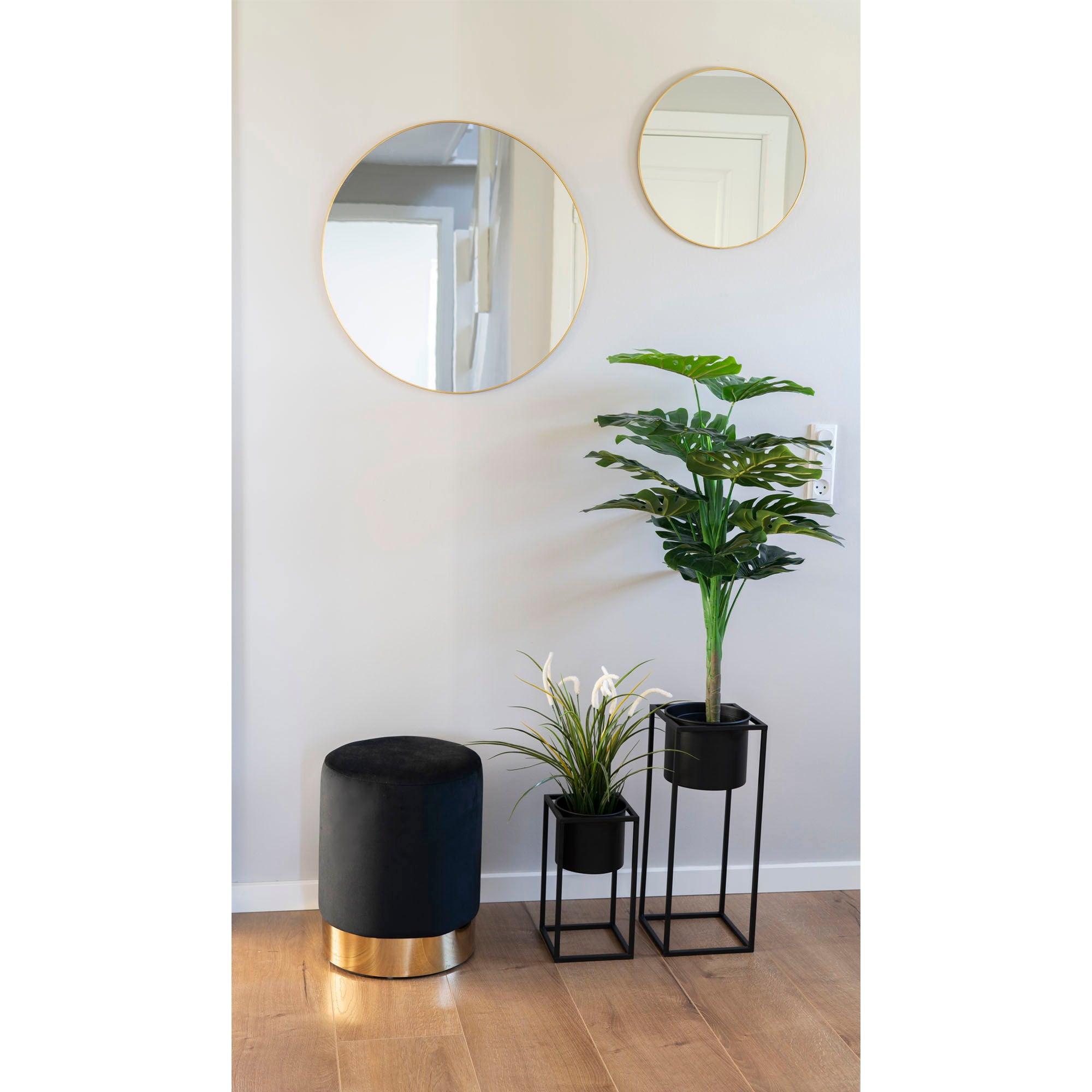 Konstväxt Monstera H90cm, Grön
