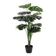 Konstväxt Monstera H90cm, Grön