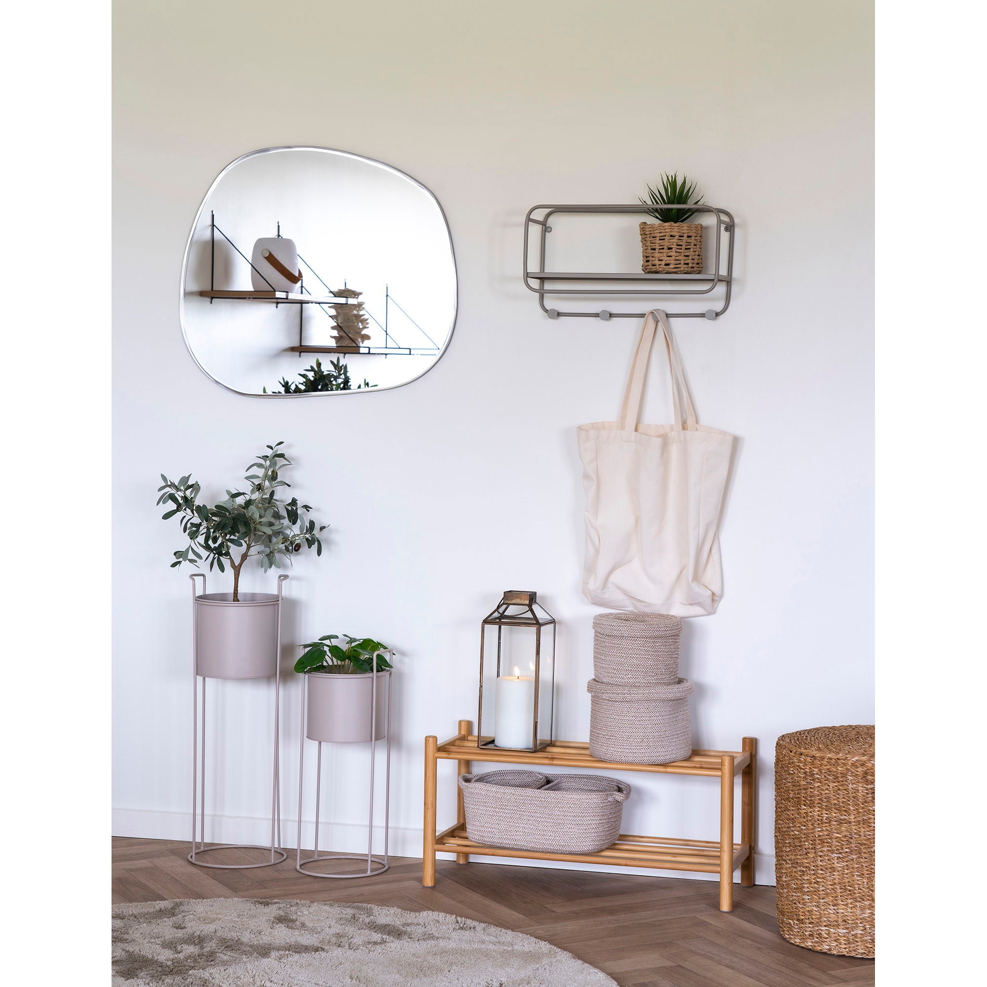 Konstväxt Olivträd H61cm, Grön