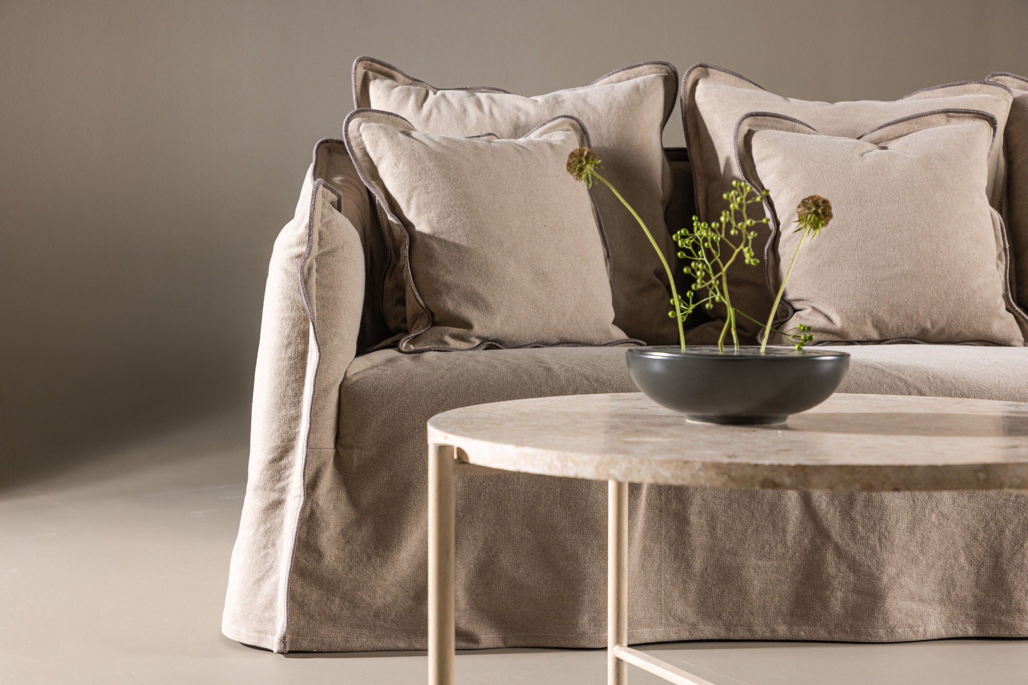 Oskarshamn Soffa, Beige