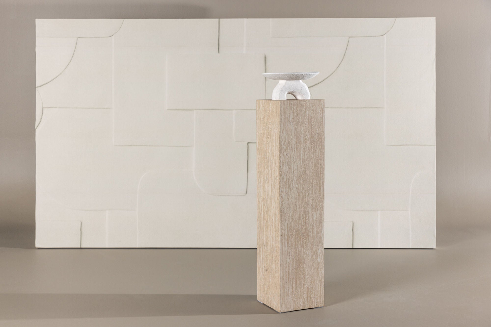 Ramsvik Piedestal 95cm, Beige