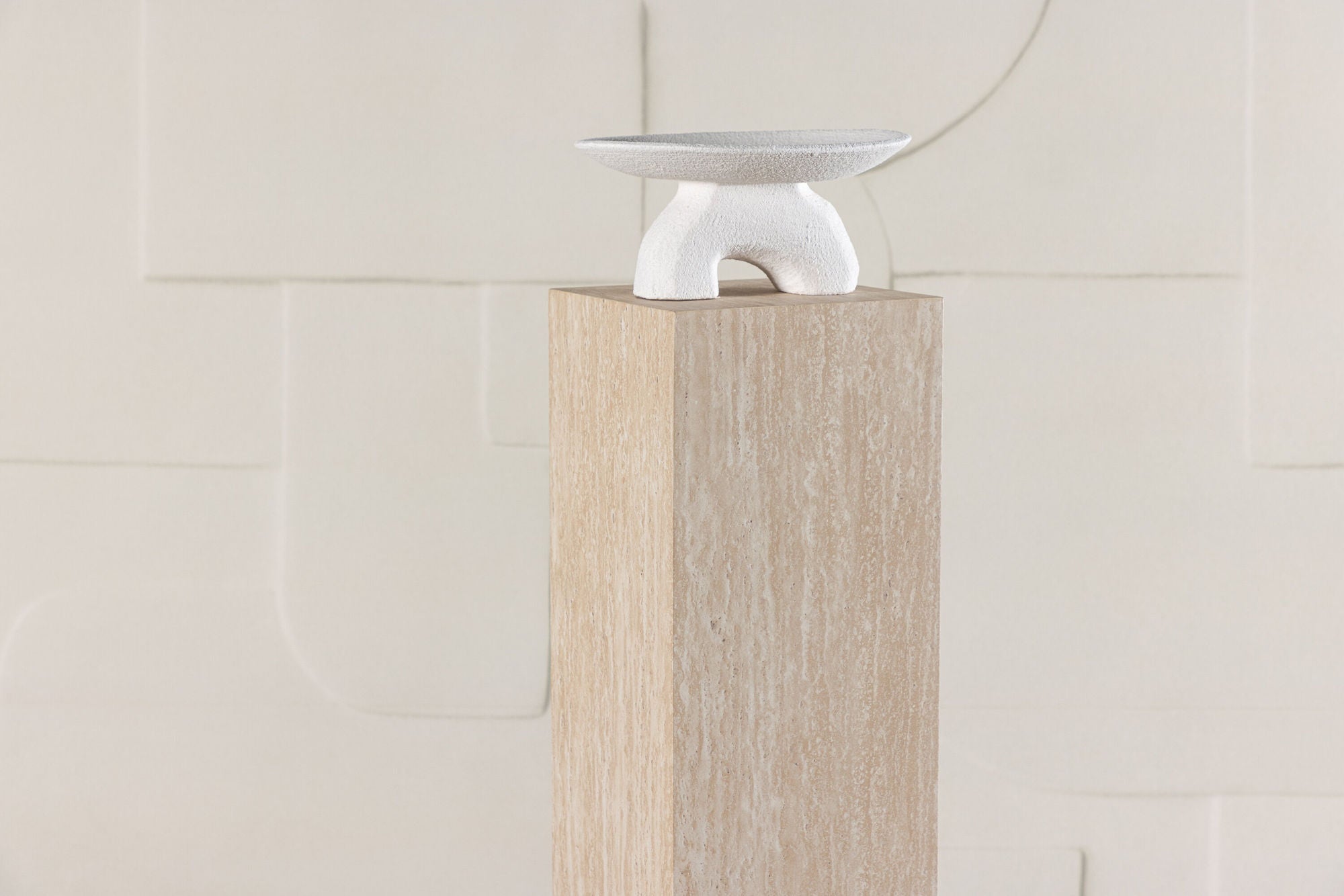 Ramsvik Piedestal 95cm, Beige