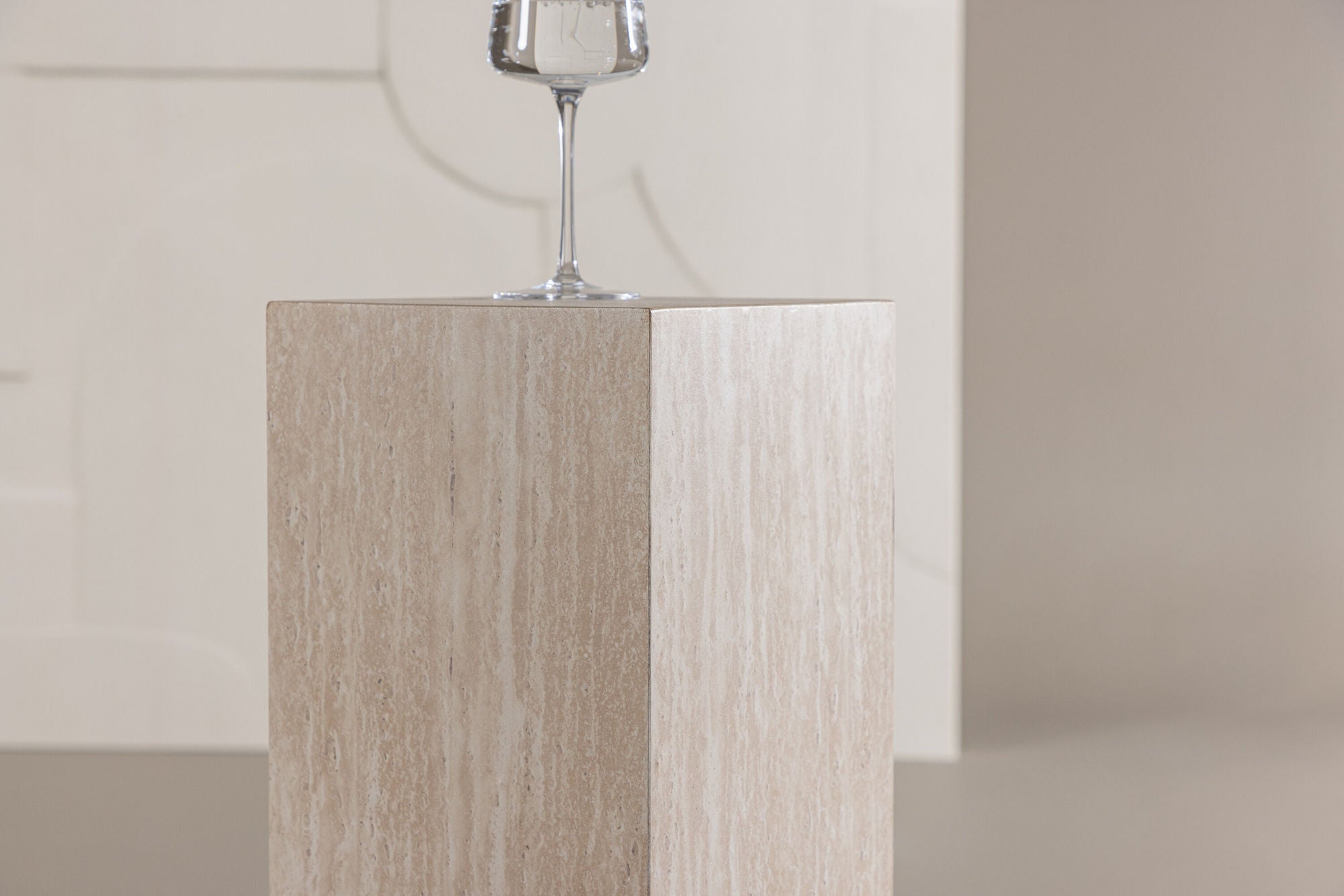 Ramsvik Piedestal 65cm, Beige