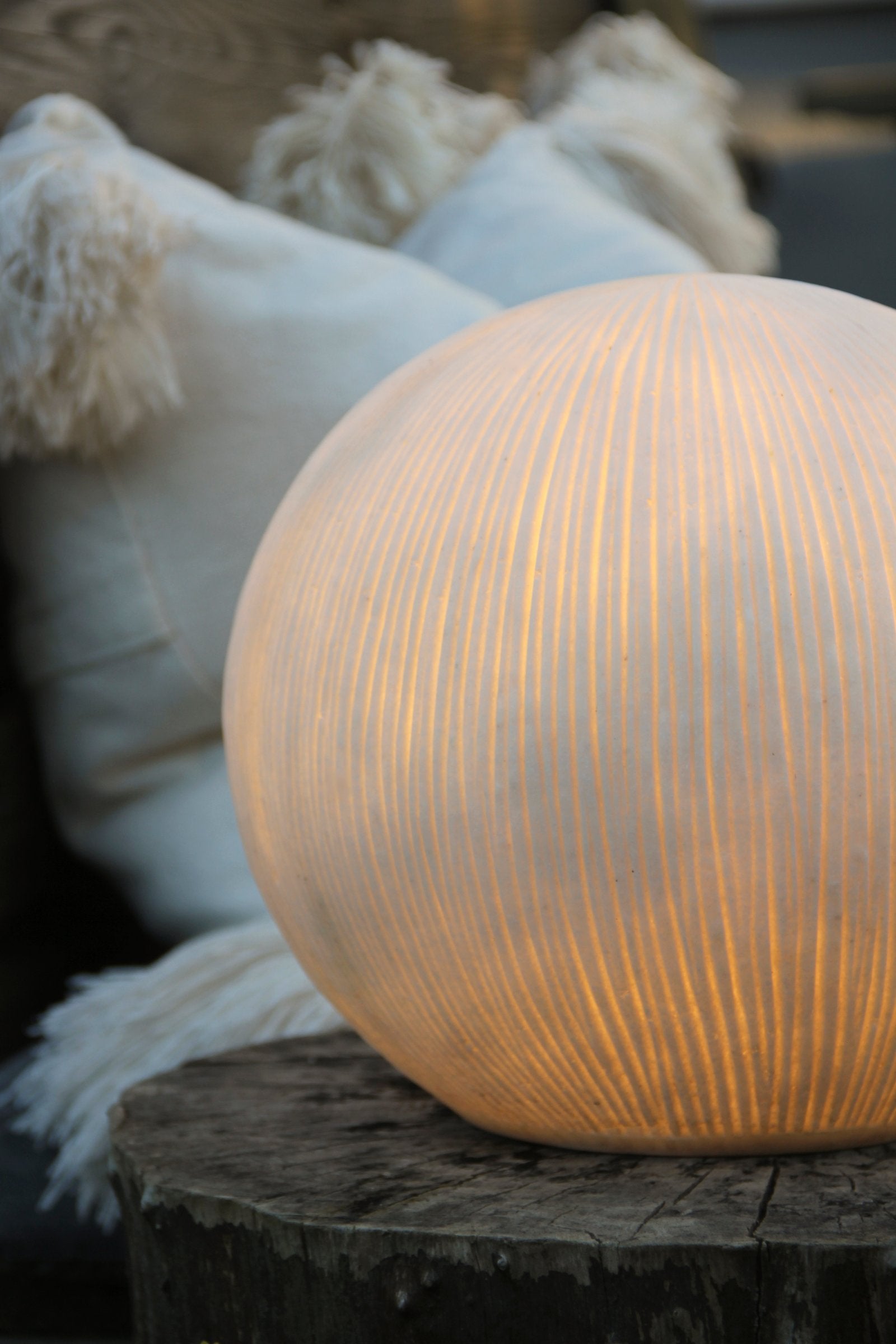Golvlampa Sandhamn 28 IP44 Vit