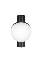 Vägglampa Contur 15 IP44 Svart/Vit