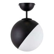 Plafond Contur 25 IP44 Svart/Vit
