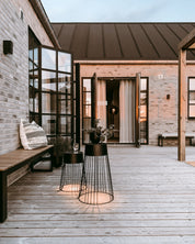 Golvlampa Koster 45 IP44 Svart