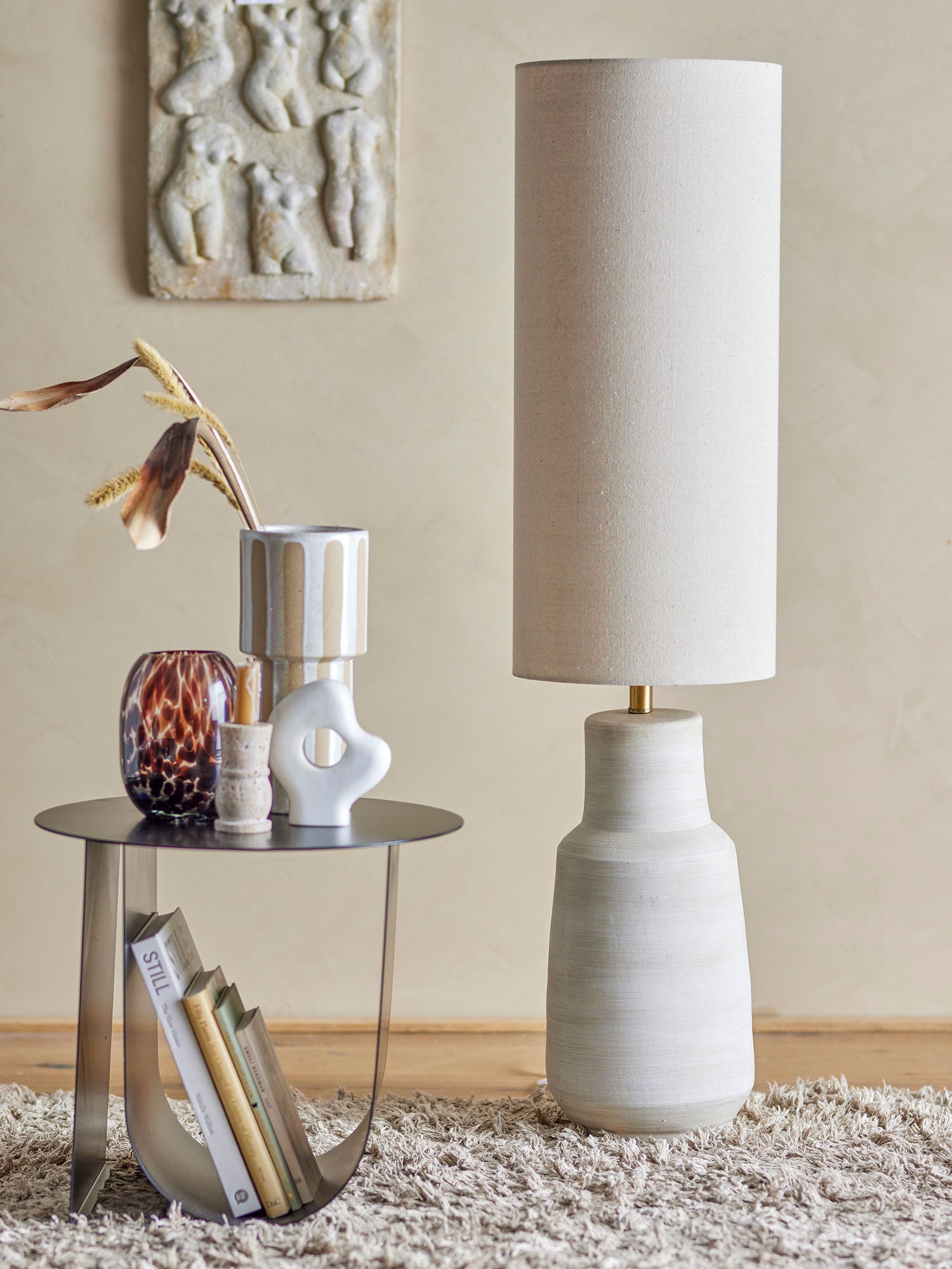 Linetta Golvlampa, Vit