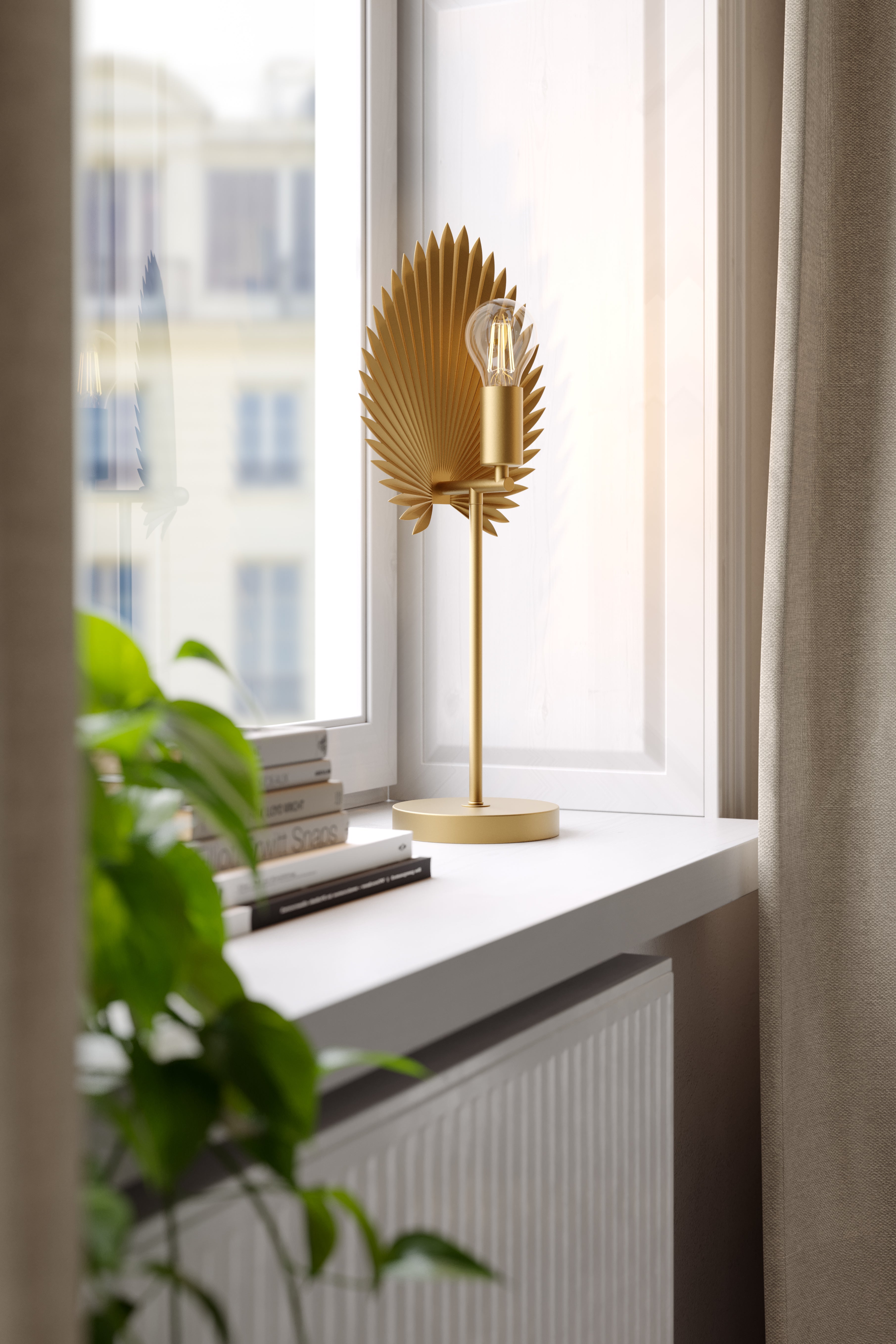 Aruba bordslampa matt guld