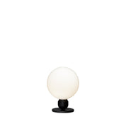 Bordslampa Atom svartstruktur