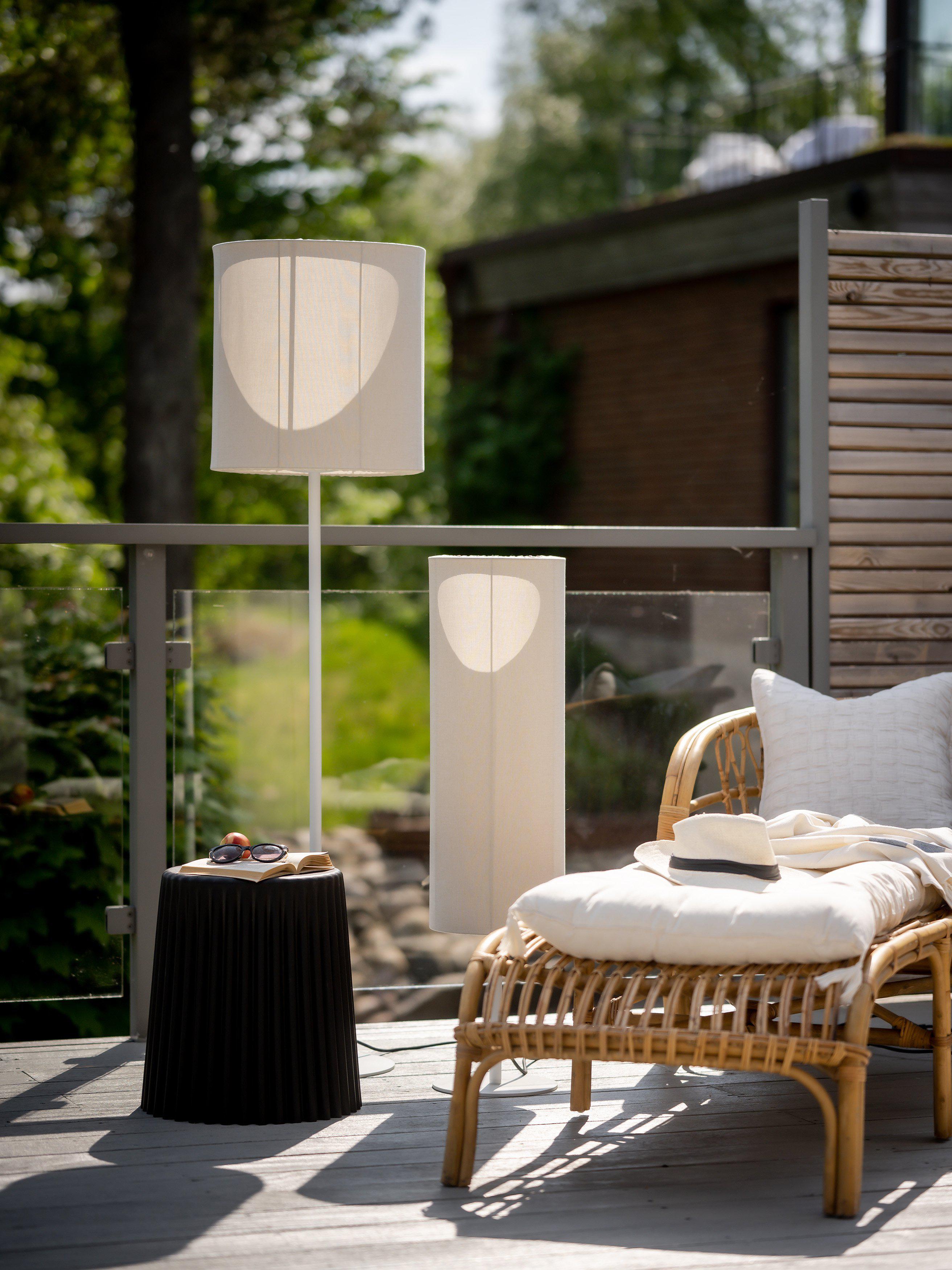Agnar Golvlampa Outdoor Beige 100cm