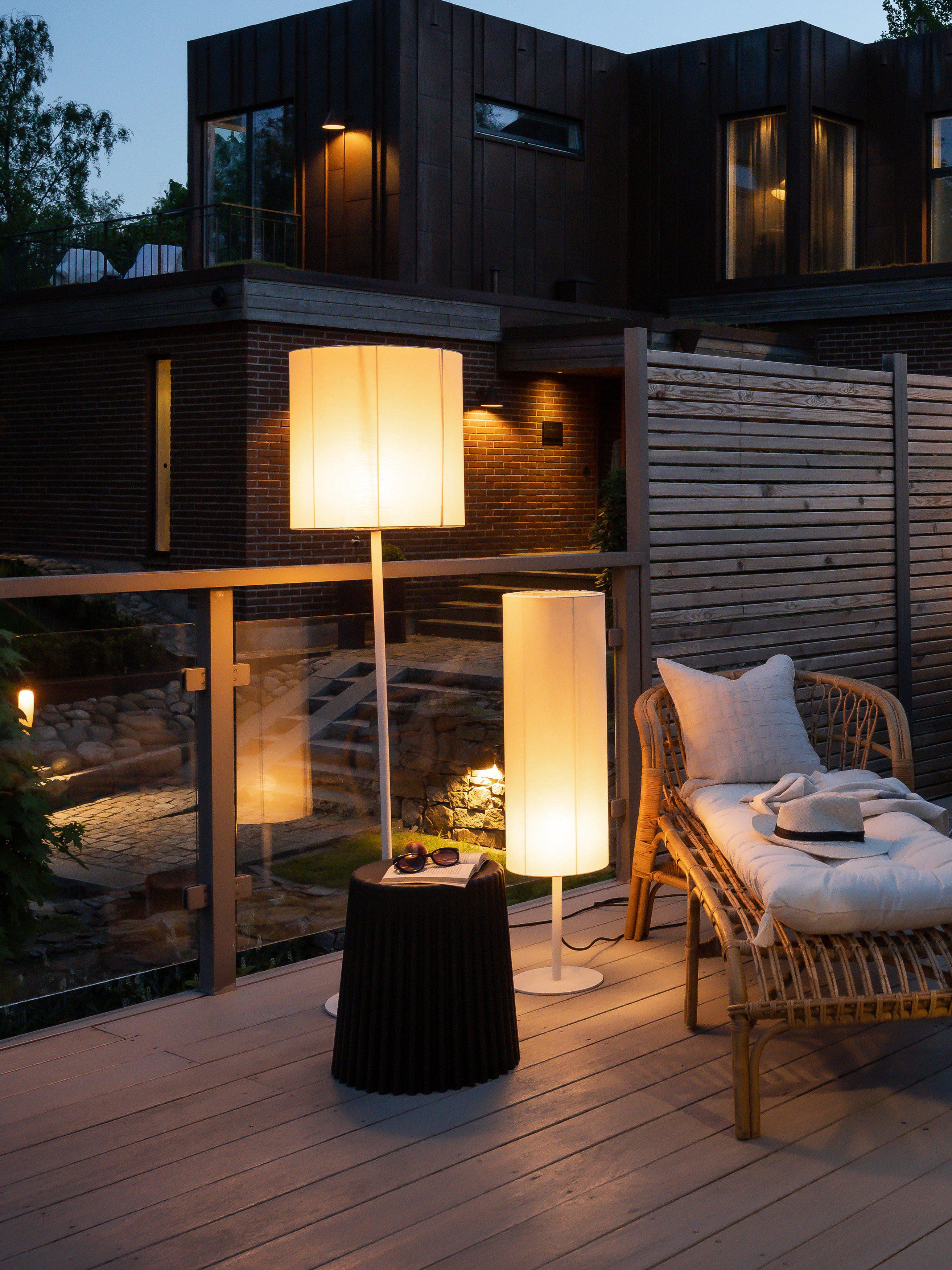Agnar Golvlampa Outdoor Beige 100cm