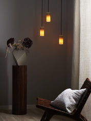Lucie fönsterlampa E14 marmor 7x15cm