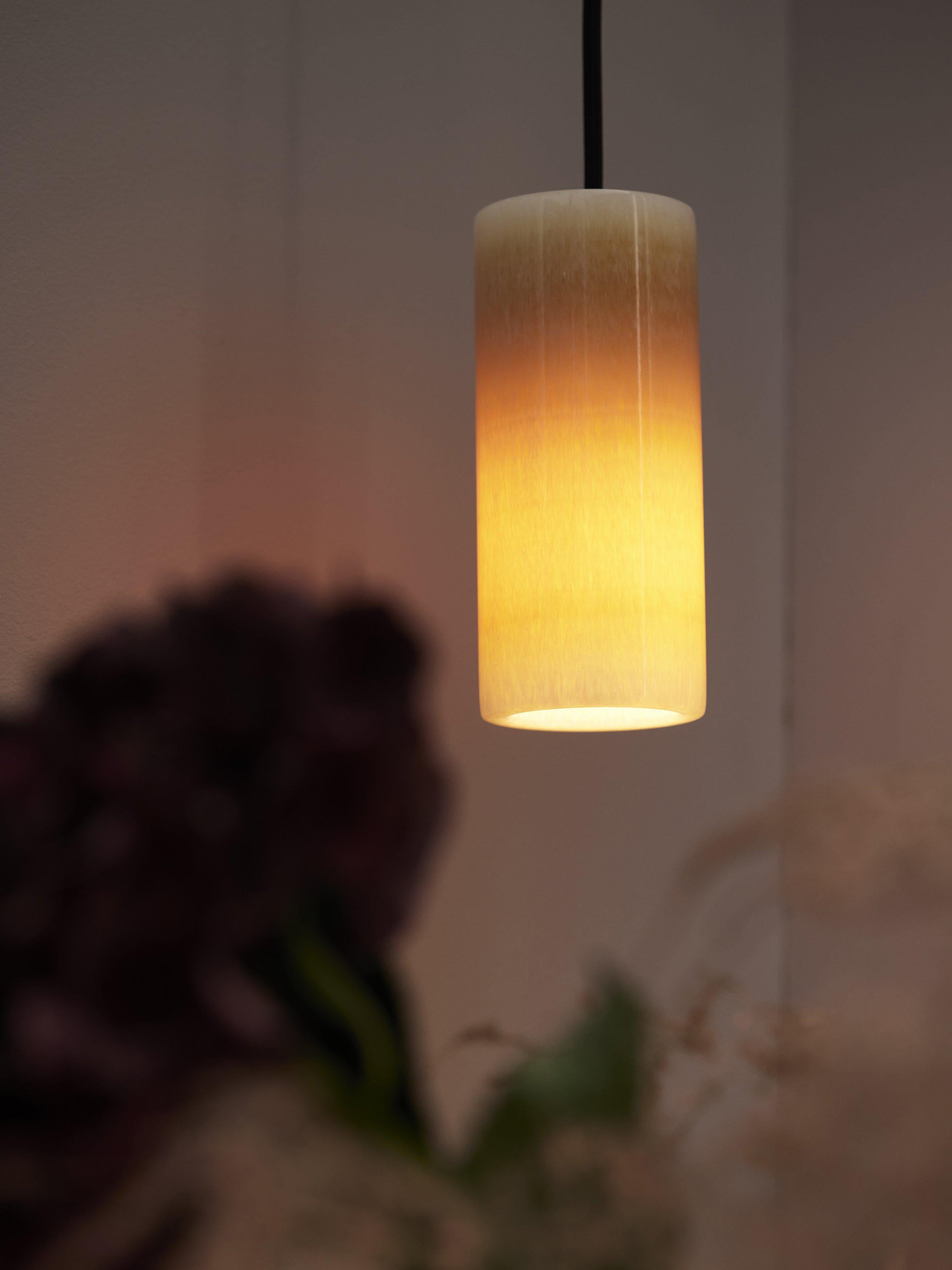 Lucie fönsterlampa E14 marmor 7x15cm