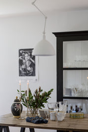 Bazar taklampa Ø30 cm sandvit