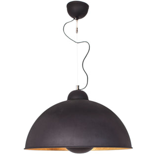 Captain taklampa Ø53 cm svart/guld