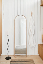 Curved Ljusstake 75cm, Svart