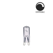 Ljuskälla G9 Halogen Klar 18W 2-Pack