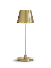 Bordslampa Gil il Grande satin brass