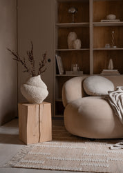 Isla Wide Vas, Beige