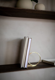 Book Ring Bokstöd 10cm, Mässing
