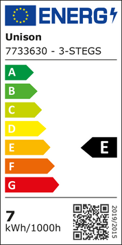 Ljuskälla E27 LED 3-steg Dimbar Normal Opal 0,4-7W