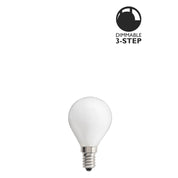 Ljuskälla E14 LED 3-steg Dimbar Klot Opal 0,35-4,5W
