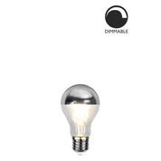 Ljuskälla E27 LED Toppförspeglad Silver 4W