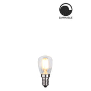 Ljuskälla E14 LED Filament Päron Klar 2,5W
